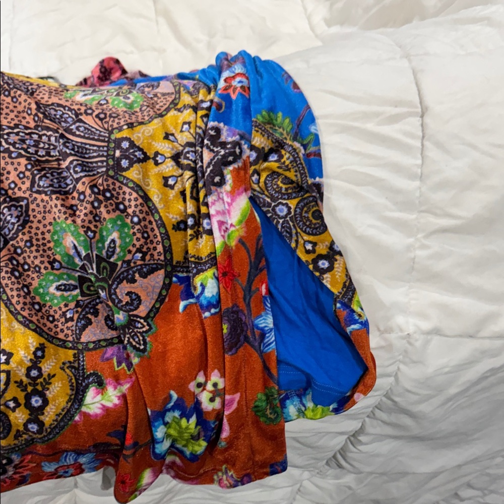 Anthropologie Multicolor Paisley Maxi Dress - Picture 5 of 6